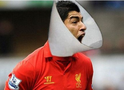 Someones found a solution to Luis Suarezs nasty biting habit