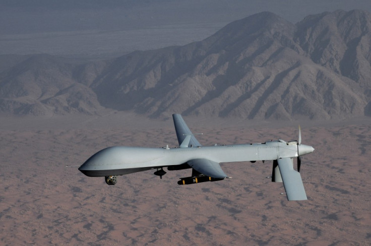 An MQ-1 Predator unmanned aircraft which has been used by the US military in Afghanistan and Turkey.