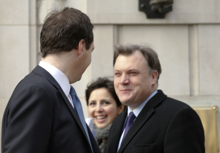 Ed Balls and George Osborne