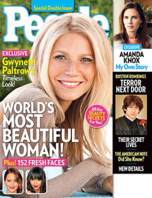 Gwyneth Paltrow named Peoples most beautiful woman
