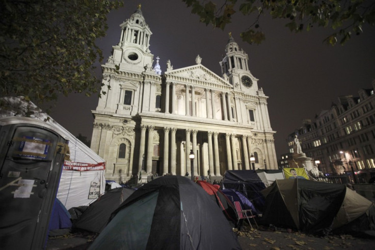 The woman accused Malcolm Blackwell of raping her during the Occupy St Paul's protests (Reuters)