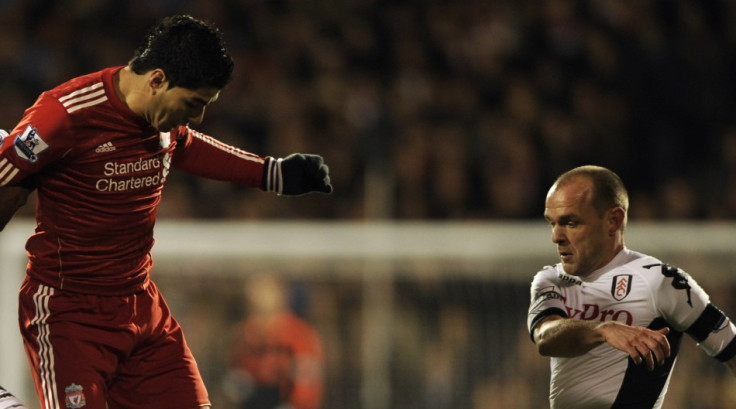 Luis Suarez and Danny Murphy