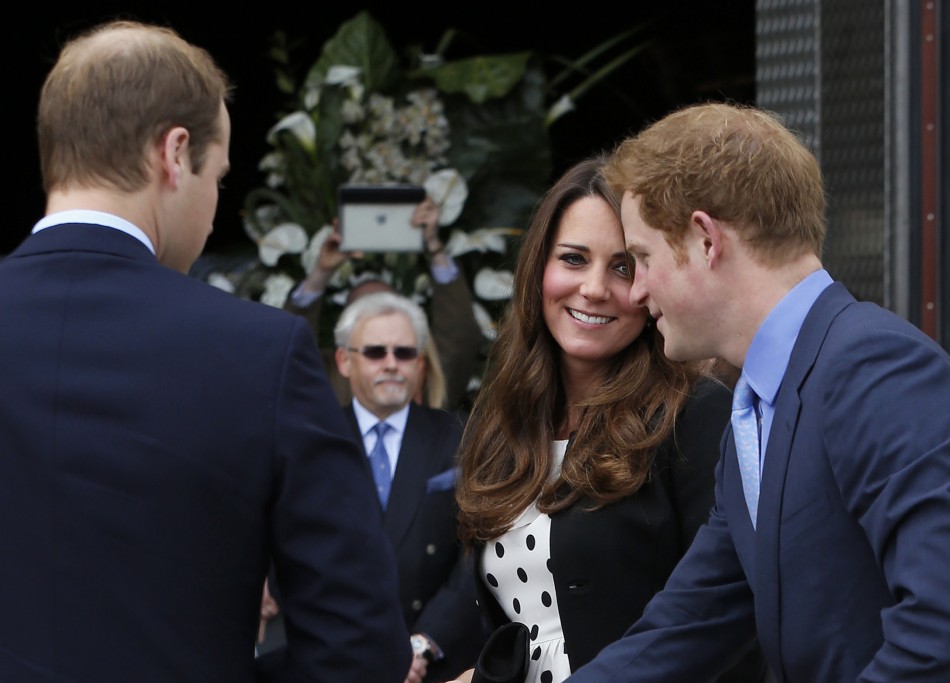 Kate, Harry, William