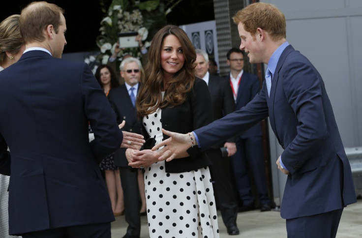 Kate, William and Harry