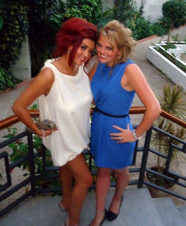 Stefanie Firth, right, and Ashleigh Warner