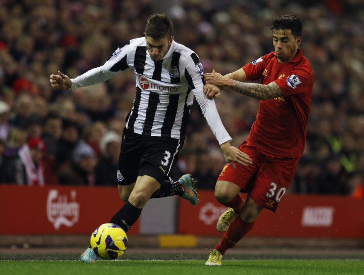 Suso (R) and Davide Santon