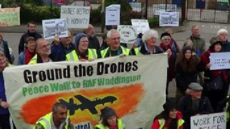 RAF Waddington protest