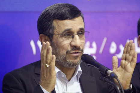 Iranian President Mahmoud Ahmadinejad