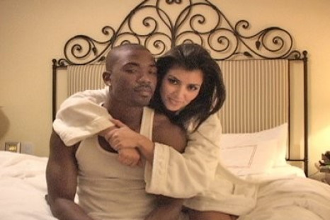 Ray J and Kim Kardashian