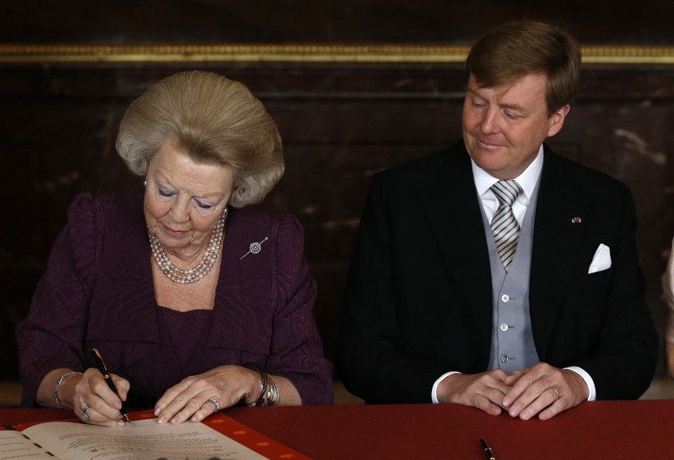 Queen Beatrix Abdicates Willem-Alexander