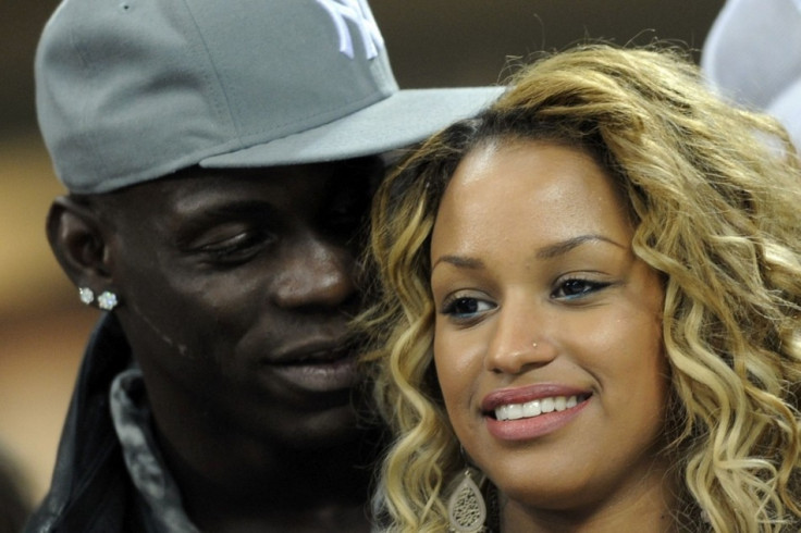 Mario Balotelli and Fanny Neguesha