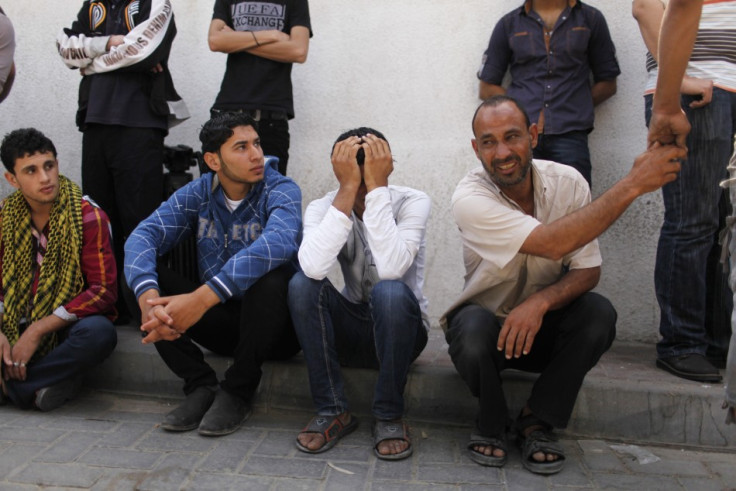 Palestinians mourn the death of Haitham Al-Mes-hal,