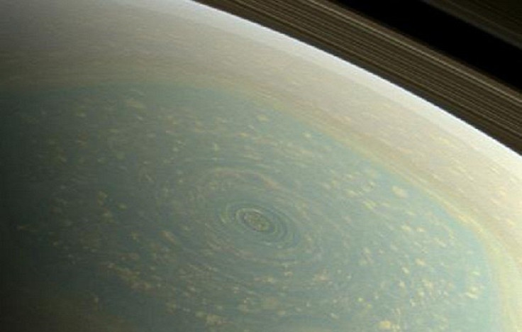North Pole hurricane on Saturn