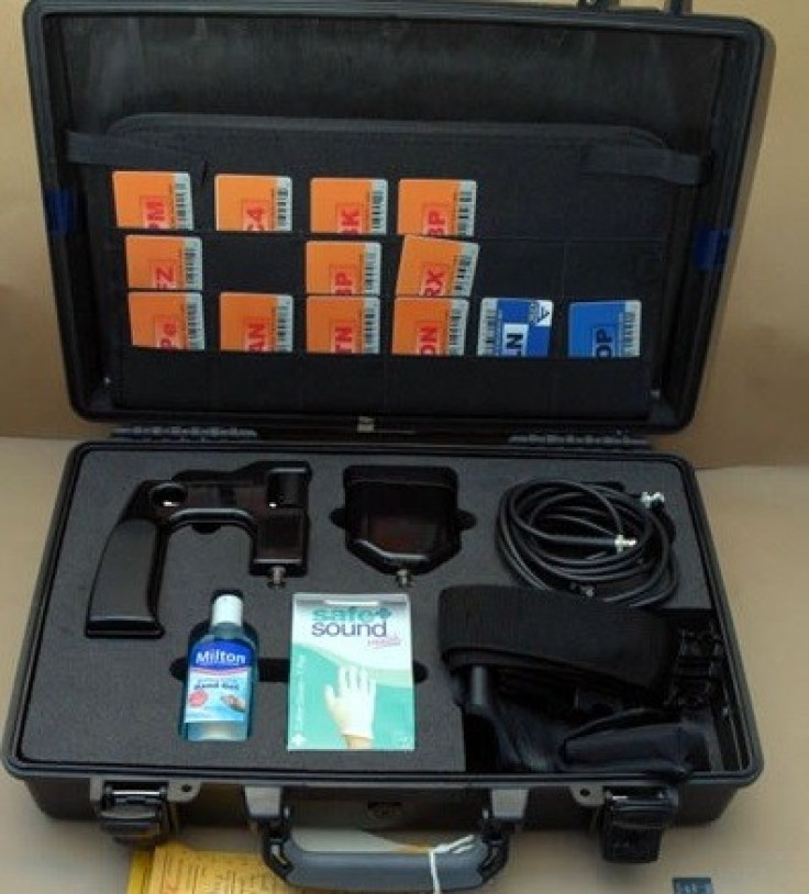 James McCormick's bomb detector kit