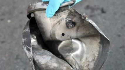 Bomb Fragment From Boston Marathon Bombing