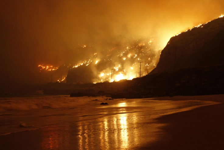 California wildfire Malibu