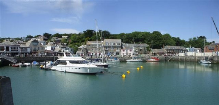 Padstow harbour, where a father and daughter were killed in a speedboat horror crash