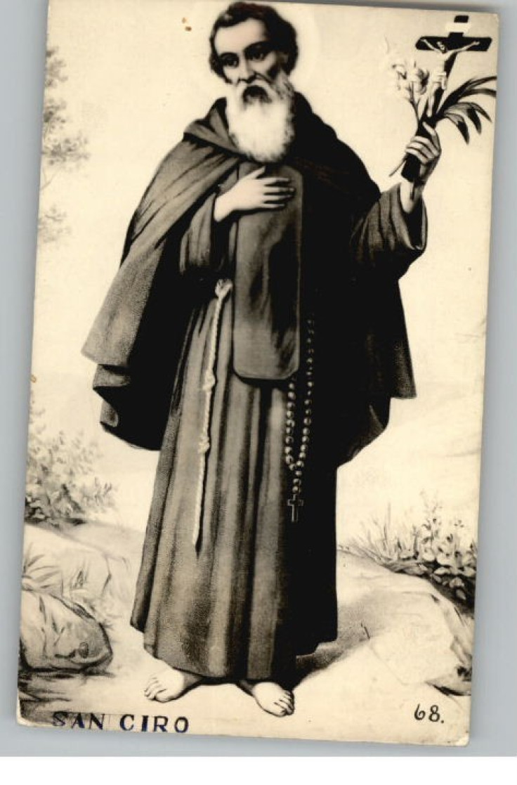 St. Ciro, the patron saint of Sicily