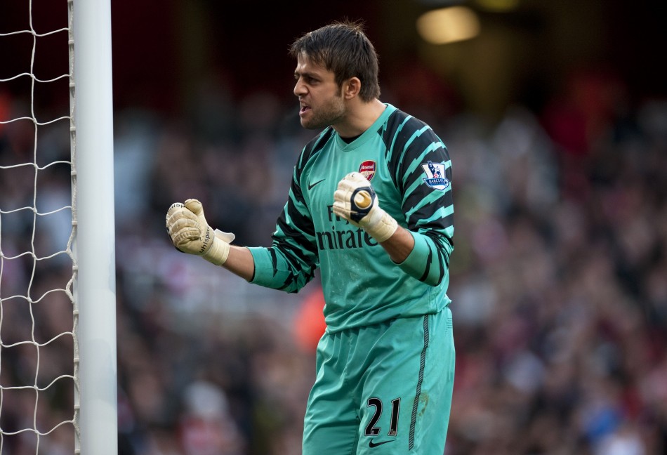 Fabianski Ready to Battle Szczesny to Prove He's Arsenal's ...