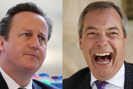 David Cameron Nigel Farage