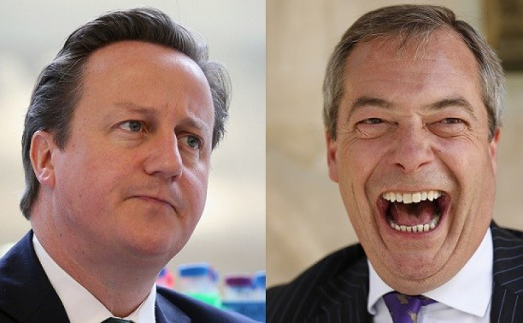 David Cameron Nigel Farage