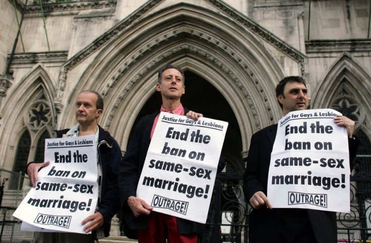 Outrage, led by veteran activist Peter Tatchell, campaigned long and hard for equal marriage rights for homosexuals