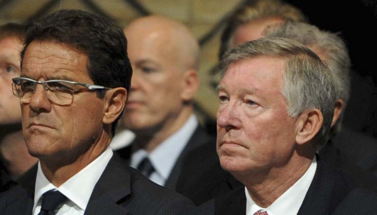 Fabio Capello and Sir Alex Ferguson