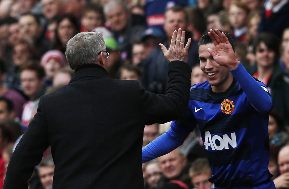 Van Persie Thanks Ferguson For Helping Him Achieve His Dreams | IBTimes UK