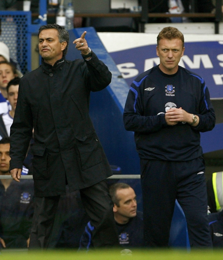 Jose Mourinho and David Moyes