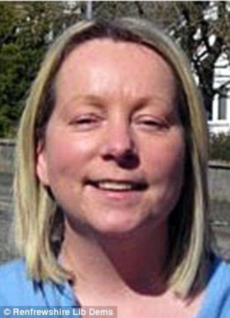 Former Lib Dem politician and mother of five Margaret McDonough was stabbed to death at a Premier Inn in Greenock, Renfrewshire