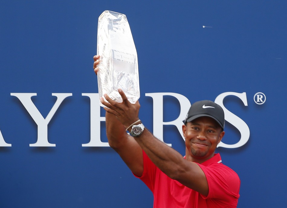 Woods Holds Off Faltering Garcia to Win Players' Championship