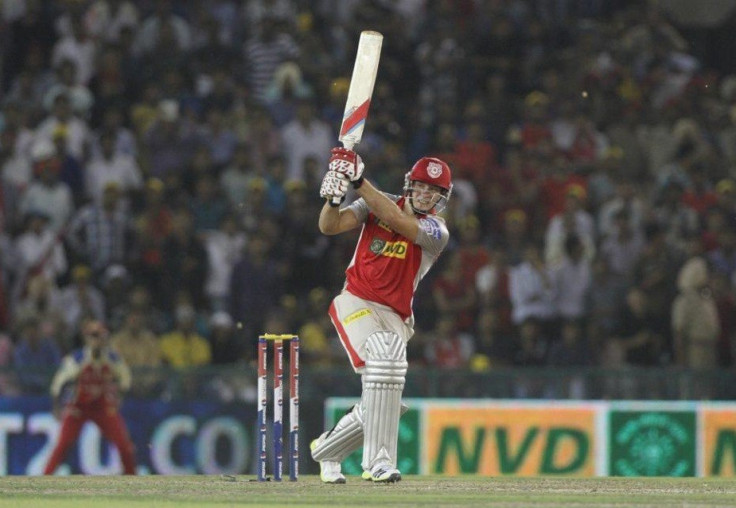 Punjab's David Miller against RCB