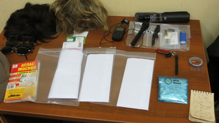 Image of what Fogle was reported to be in possession of as he was detained (FSB/Russia Today)