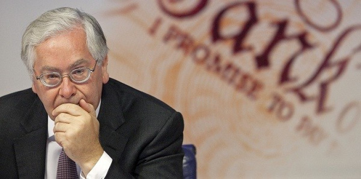 Mervyn King, the Governor of the Bank of England