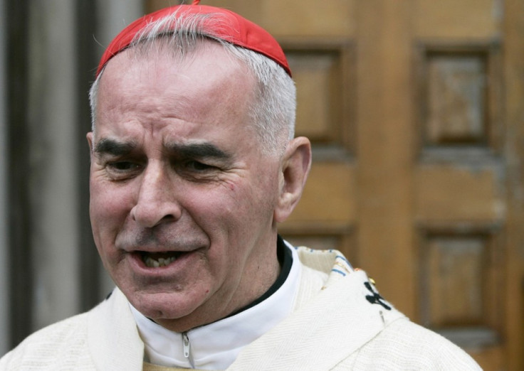 Keith O'Brien, before resigning as Cardinal