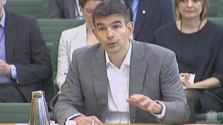 Matt Britten, Vice President for Sale and Operations, Northern and Central Europe at Google hits back at the Public Accounts Committee (Pac) on tax avoidance (Photo: Parliament TV)