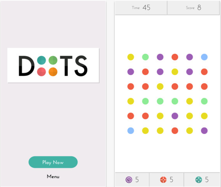 mobile game of the week dots ios