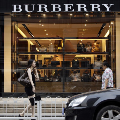 Burberry sells a lot more in the Asia-Pacific