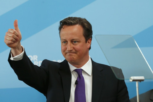 David Cameron pledges millions in fight against hunger