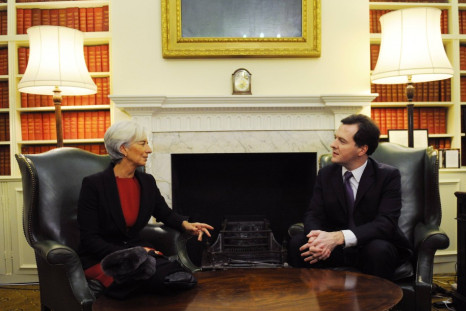 Christine Lagarde George Osborne