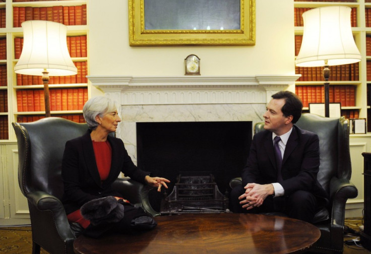 Christine Lagarde George Osborne