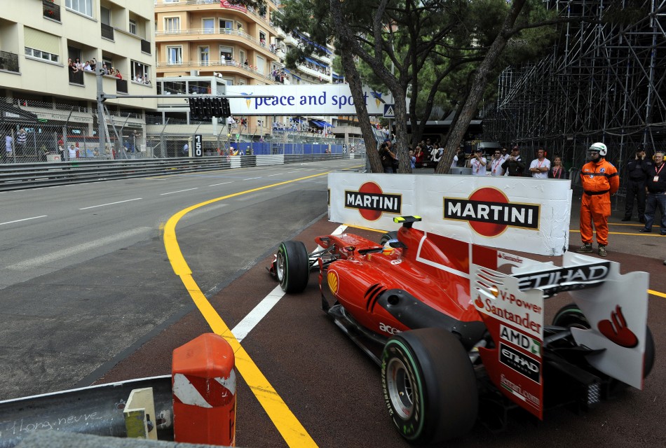 Fernando Alonso at Monaco Fernando Alonso at Monaco