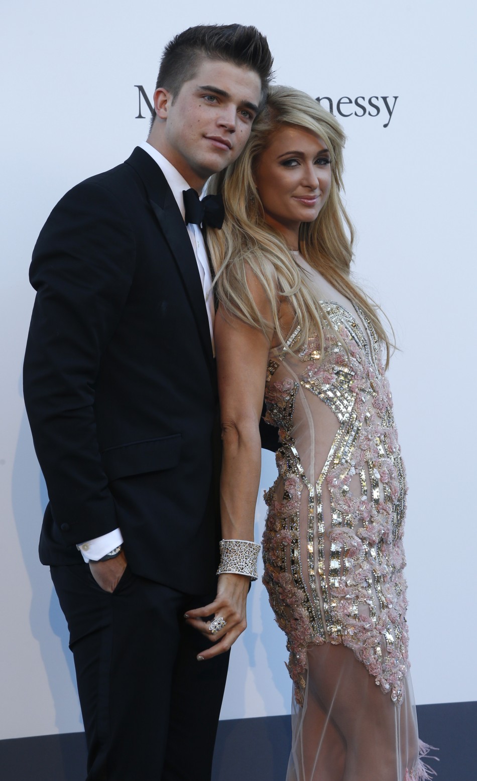 Did Paris Hilton Fondle Toyboy River Viiperi on Cannes Red Carpet?