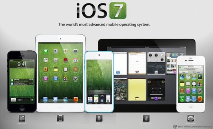 Apple iOS 7 mockup