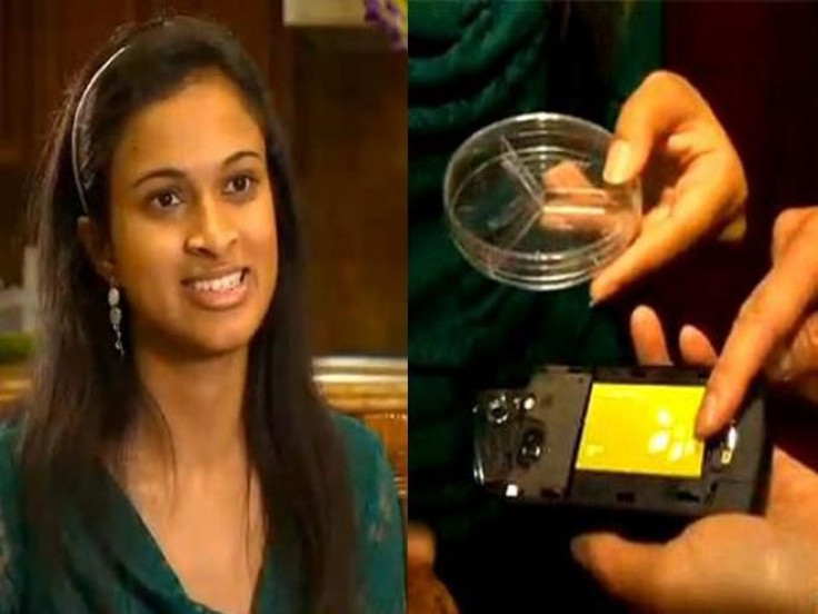 Eesha Khare, an 18-year-old student has invented a super-fast charger for mobile phones. (www.pardaphash.com)