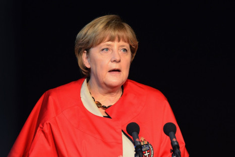 German Chancellor Angela Merkel