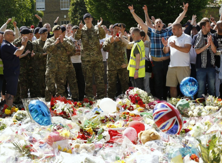 Woolwich floral tribute