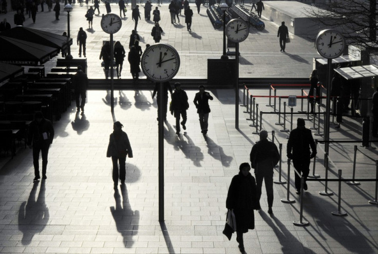 Canary Wharf clocks