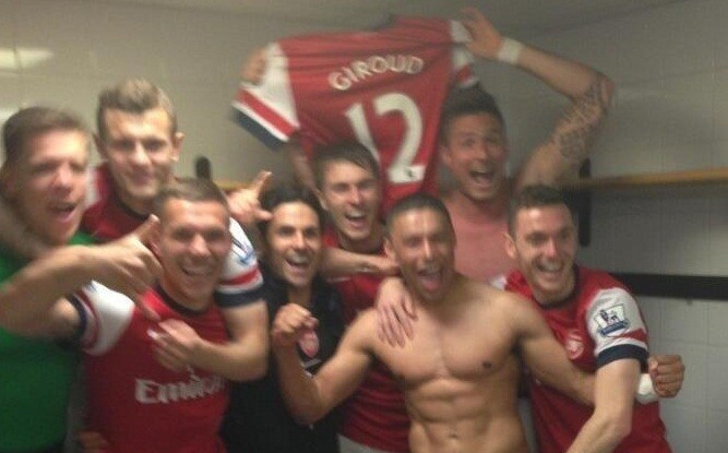 Arsenal players