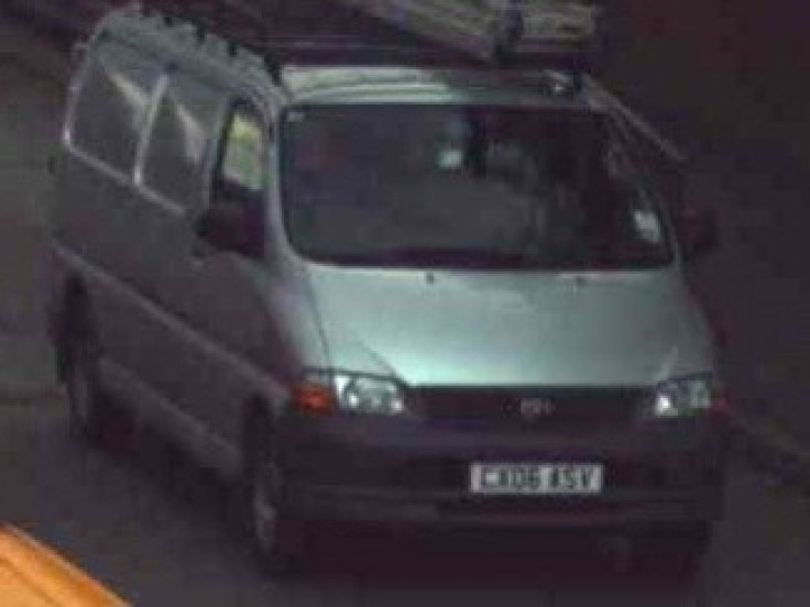 Police are also appealing fir information about this a silver Toyota Hiace 300 GS van